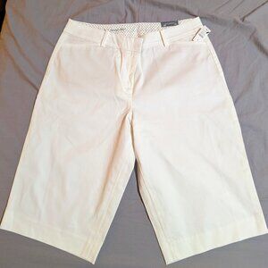 Talbots NWT White Perfect Short - 13" inseam - Size 8